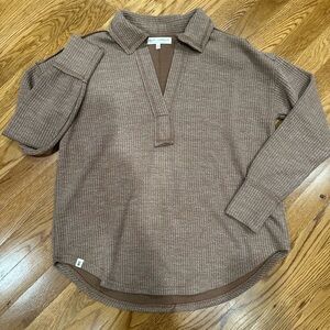 Brown Ribbed. Simply Southern. Small